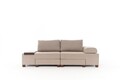Canapea extensibila 3 locuri, Balcab Home, 825BLC4312, Lemn, Crem