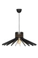 Lustra, FullHouse, 390FLH2133, MDF, Negru