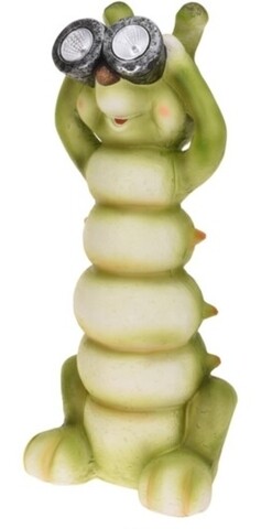 Lampa de gradina Caterpillar, 20x18x48 cm, oxidat de magneziu, multicolor