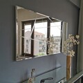 Oglinda decorativa A331Y, Neostill, 130x62 cm, argintiu