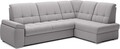 Coltar extensibil dreapta 3 locuri ELTAP, RT-04GO, Sado, 272x192x95 cm, lemn/poliester, gri deschis