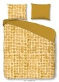Lenjerie de pat pentru doua persoane, Good Morning Amber, 100% bumbac, 3 piese, ocru