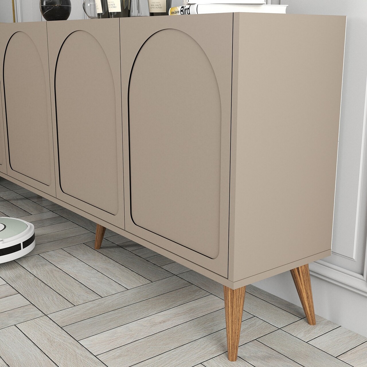 Consola, Hanah Home, Lyon 81, 180x81x35 cm, Atlas / Nuc - view 5