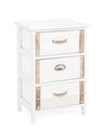Comoda Romance, Bizzotto, 40 x 29 x 58 cm, lemn de paulownia