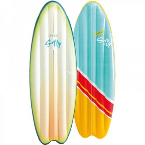 Saltea gonflabila Surf Intex, 178×69 cm, polivinil, multicolor Intex