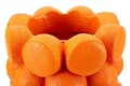 Suport ghiveci Orange, Mauro Ferretti, 19x28 cm, polirasina, portocaliu