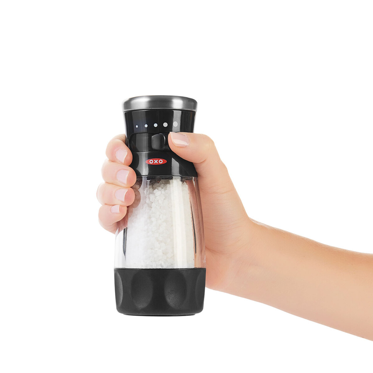 Rasnita pentru sare, 19,5 cm, acrilic, "SoftWorks" - OXO - imagine 2