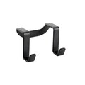 Carlig dublu pentru prosoape de bucatarie, Metaltex, Galileo Lava TouchTherm, 6 x 4 x 4 cm, metal