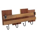 Cuier Home Multicolor, Creaciones Meng. 36x3.5x16cm, lemn de brad