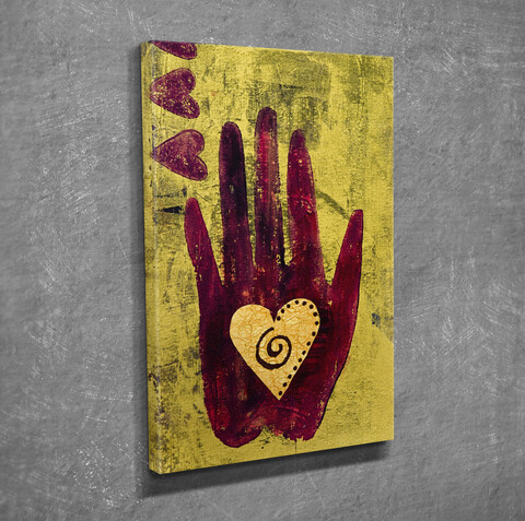 Tablou decorativ, dc091, canvas, 30 x 40 cm, multicolor