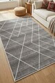 Covor, CLR-0000675-017, 160x230 cm, Poliester, Gri