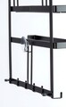 Suport multifunctional pentru bucatarie, Wenko, Gala, 30 x 9 x 33 cm, metal, negru