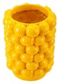 Suport ghiveci Lemons, Mauro Ferretti, 21x28 cm, polirasina, galben