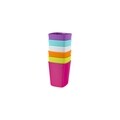 Set 6 pahare, Casa Plastor, Enery, 230 ml, plastic, multicolor