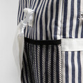 Geanta termica Modern Hamptons, Homla, 43x20x30 cm, poliester/spuma, alb/albastru