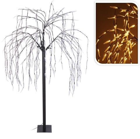 Decoratiune luminoasa Willow Tree, 400 LED-uri, H180 cm, lumina calda 400