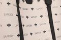 Geanta, Lucky Bees, 346 Cream Black, piele ecologica, crem/negru