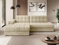 Coltar extensibil stanga 3 locuri ELTAP, LT-04MO, Blezalt, 240x150x82 cm, lemn/poliester, bej