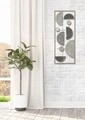 Decoratiune de perete Geometric, Mauro Ferretti, 28.5 x 74 cm, fier