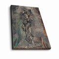 Tablou decorativ, 70100FAMOUSART-058, Canvas, 70 x 100 cm, Multicolor