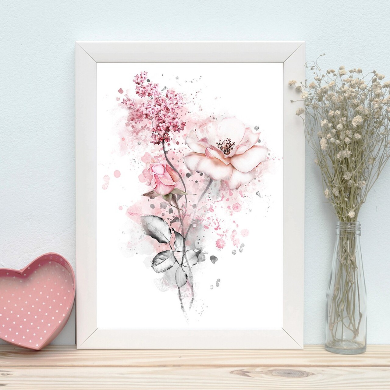 Tablou decorativ BC626979977 Cadru: 100% LEMN (Grosime: 2 cm) Multicolor