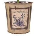 Planta artificiala in ghiveci, Succulents, Creaciones Meng, 10x22 cm