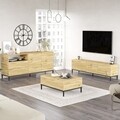 Mobilier living, Locelso, LV36, pal melaminat, stejar/negru