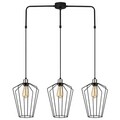 Lustra, Opviq, 892OPV1603, Metal, Negru
