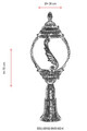 Lampa de exterior, Avonni, 685AVN1209, Plastic ABS, Maro