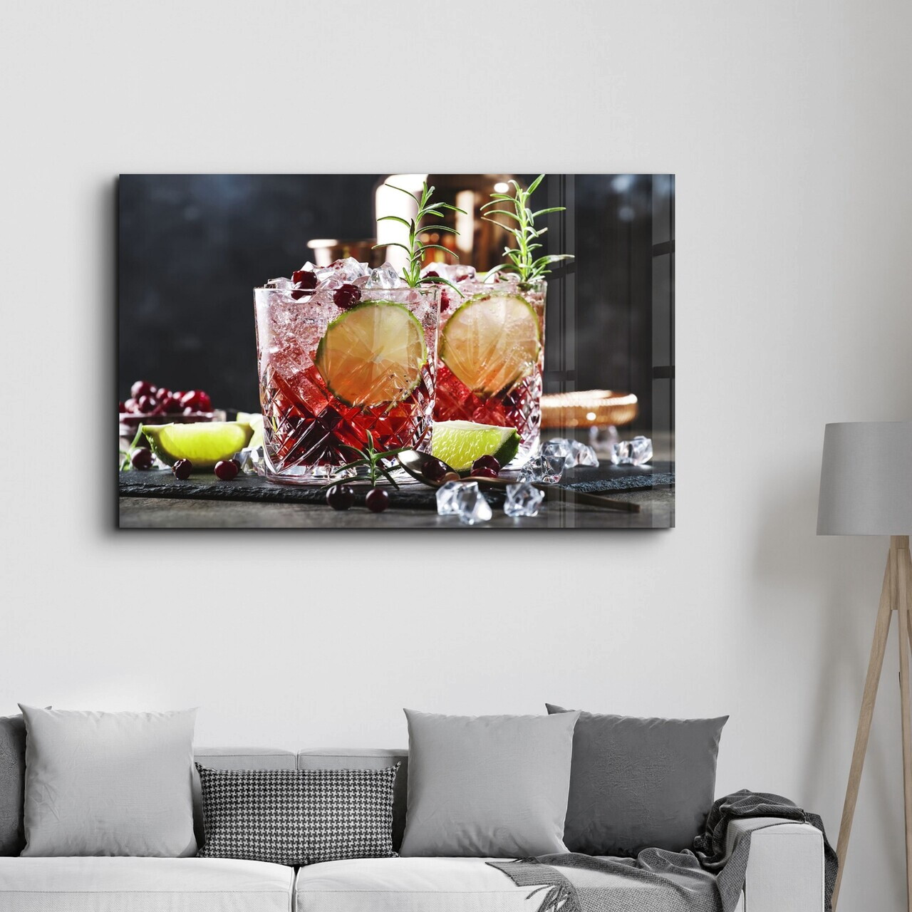 Tablou decorativ, VFT-2053, Dimensiuni: 46 x 72 cm, Multicolor — imaginea 3