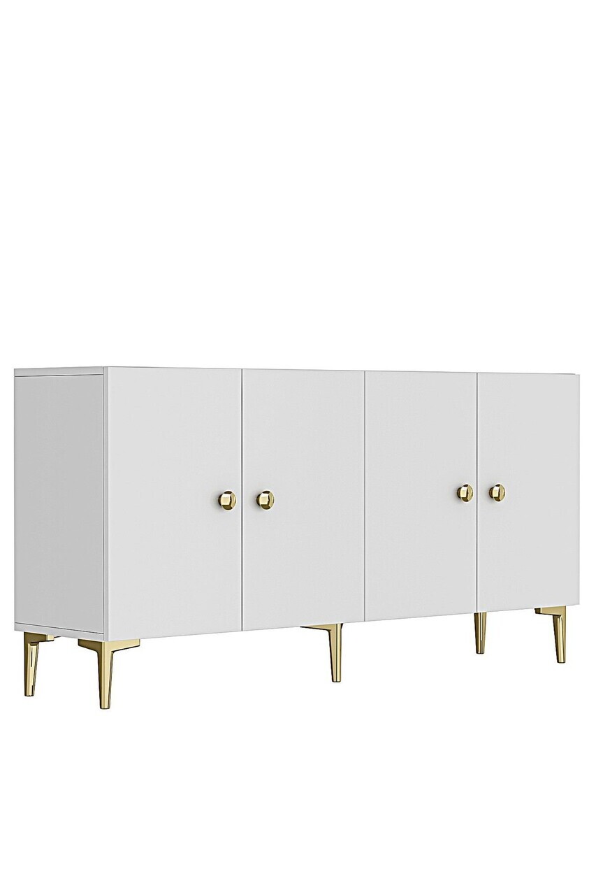 Consola, Hanah Home, Simple 180, 180x75x32 cm, Alb — imaginea 4