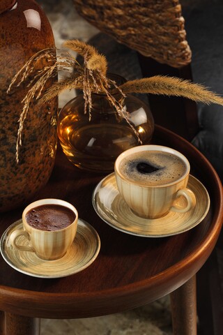 Set de cafea kutahya porselen, nnlm12kt891001, 12 piese, portelan
