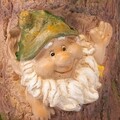 Ghiveci, Tree Trunk Gnome, Creaciones Meng, 27x27.5 cm, polirasina