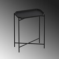Masuta de cafea, Cerritos, Shb-009, 26x56x40 cm, Metal, Negru