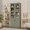 Dulap multifunctional, Hanah Home, Lisa 1600-228, 80x190x37 cm, Verde