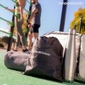 Set 3 benzi de rezistenta cu accesorii si ghid de exercitii, Tribainer InnovaGoods, latex
