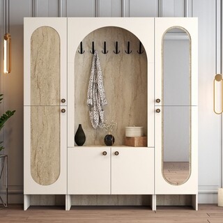 180x200.6x37 cm, Crem;Travertin