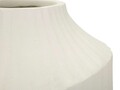 Vaza decorativa Ice, Mauro Ferretti, 28.5x50.5 cm, oxid de magneziu, crem