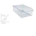 Organizator frigider, Wenko, Fridge Organizer, 37 x 21 x 11 cm, plastic, transparent