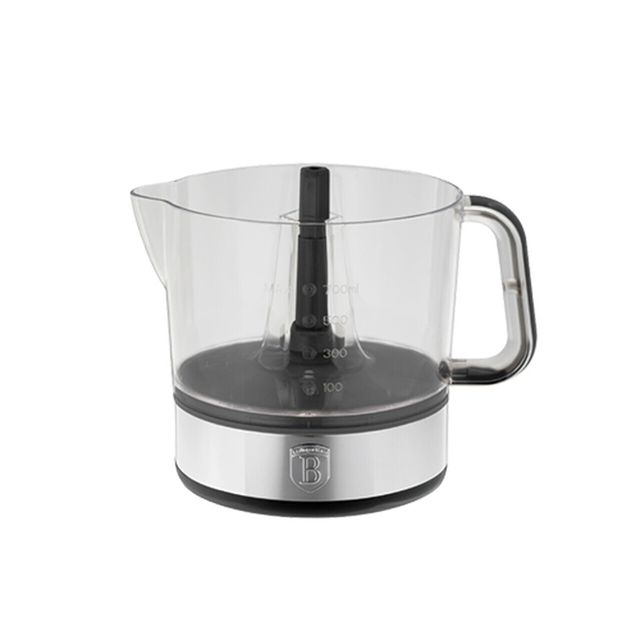 Storcator electric de citrice Berlinger Haus, Matte Black, 40W, 700 ml, plastic/inox, negru/transparent - imagine 4