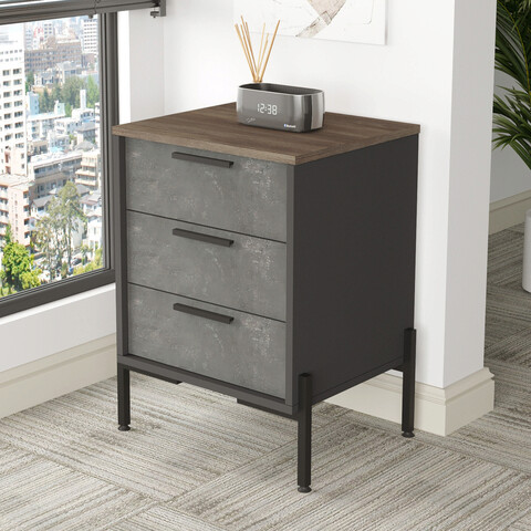 Dulapior, locelso, vs3, 54x70x44.5 cm, maro / gri / antracit