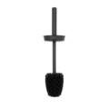 Perie de toaleta cu suport, Brabantia, MindSet Infinite Grey, 11x9.6x42 cm, otel, gri