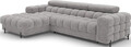 Coltar extensibil dreapta 3 locuri ELTAP, LT-04AU, Felro, 285x181x93 cm, lemn/poliester, gri