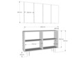 Consola, Olivia, Woise Bohem KM120, Antracit