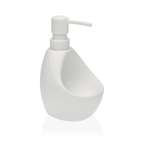 Dispenser sapun lichid ellis, versa, 11 x 9.5 x 16.5 cm, ceramica, alb