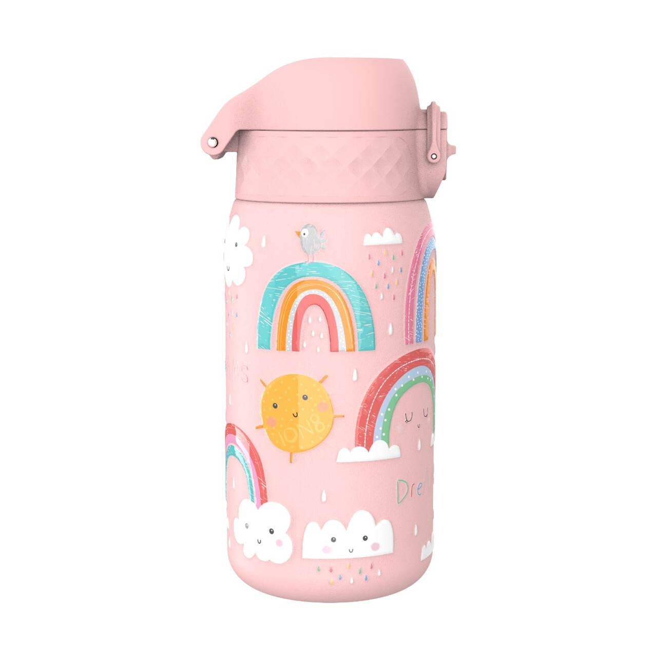Sticla apa pentru copii, inox, 400ml, Rainbows - Ion8 - view 4
