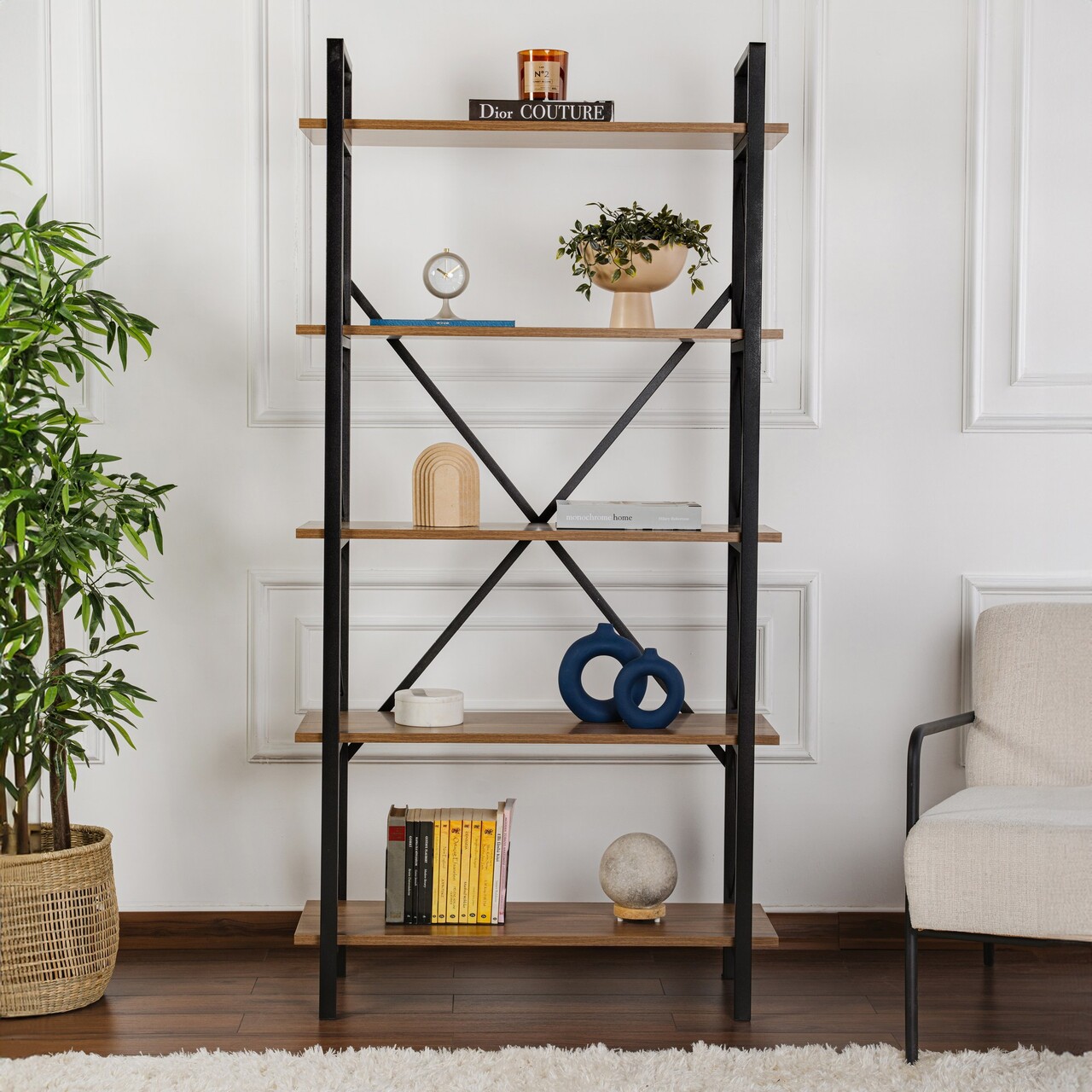 Corp biblioteca, Nordure, Elysian, Nuc / Negru - 1 | YEO