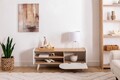Comoda TV, Arnetti, Mindy Tv 120, 120x40x45 cm, PAL, Safir / Alb