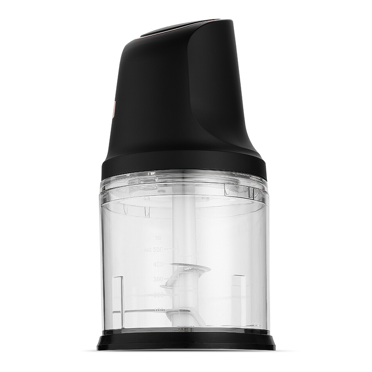 Tocator 2 in 1 Berlinger Haus, Black Rose, 1 L, inox/plastic, negru/transparent - imagine 2