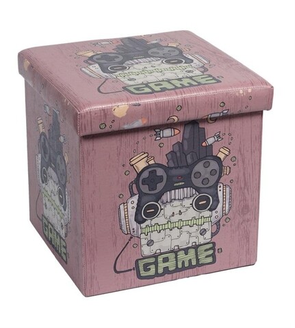 Taburet pliabil game, heinner home, 38x38x37.5 cm, pvc, multicolor